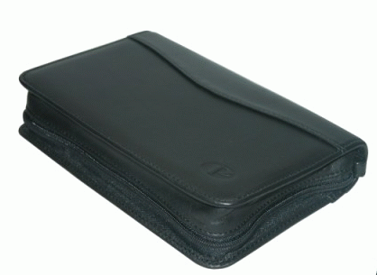 Large leather PDA case